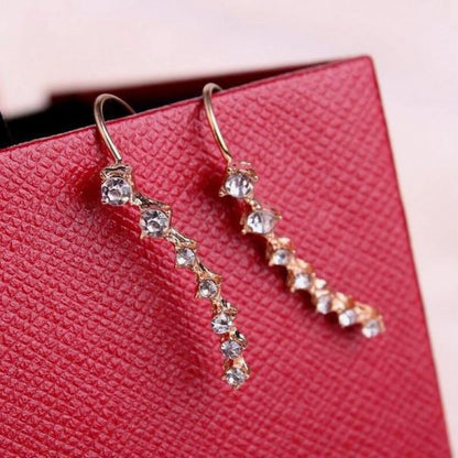 Seven Star Zircon Stud Earrings